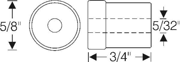 Rumble Seat Lid Corner Pad