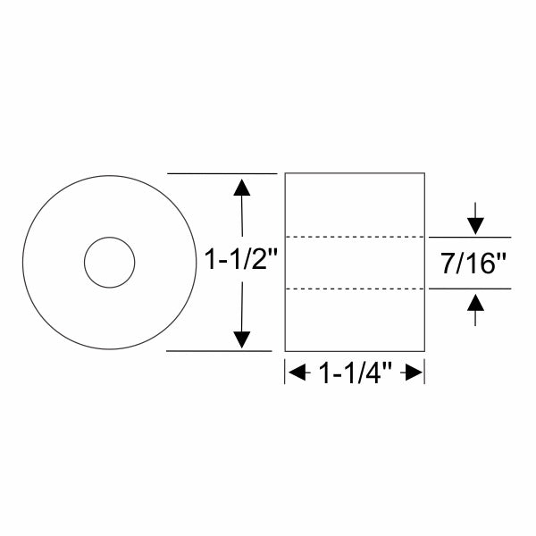 Body To Frame Mounting Pad