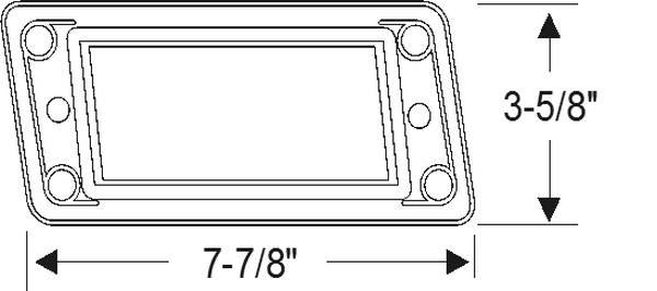 Taillight Mounting Pad