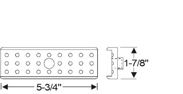 Rear Leaf Spring Mounting Center Insulator