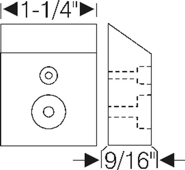 Convertible Top Rest Block