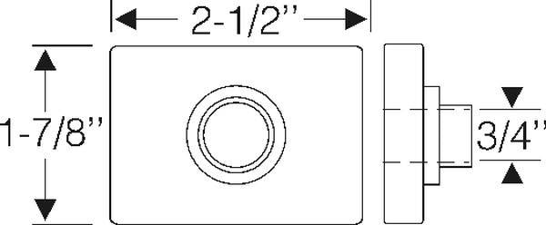 Body To Frame Mounting Pad