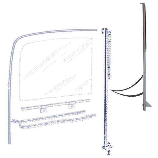 Vent Window Division Bar Assembly - Left