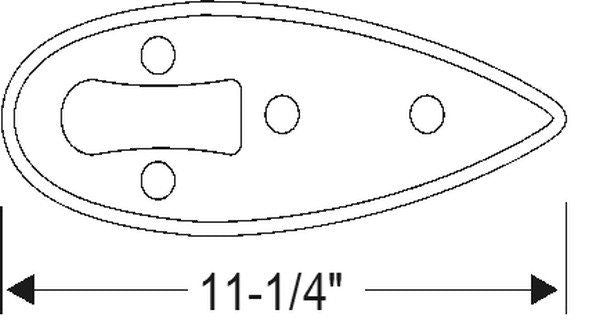 Headlight Mounting Pad
