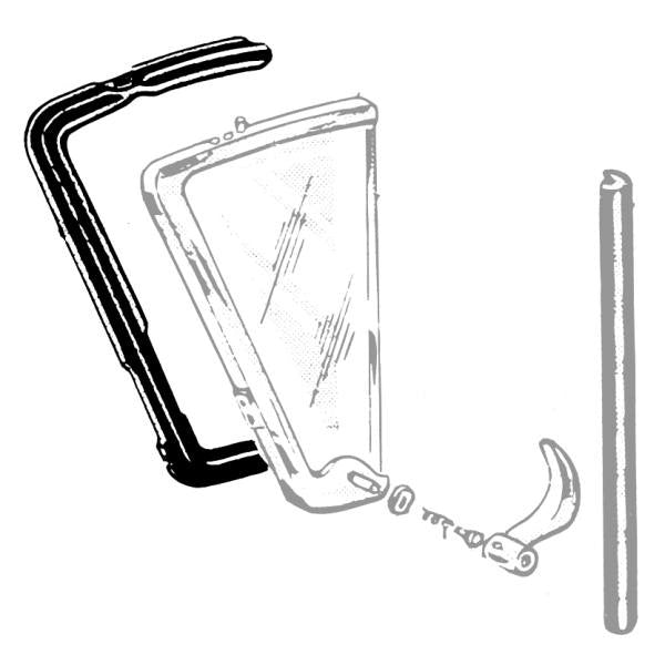 Front Door Vent Window Weatherstrips