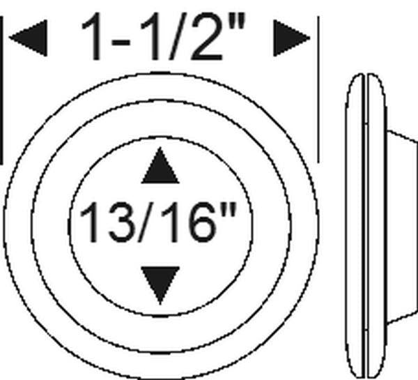 Side mount grommet