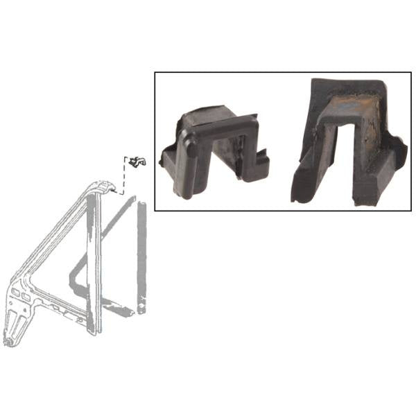 Run channel upper bumper