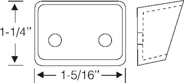 Convertible Soft Top Folding Post Pads
