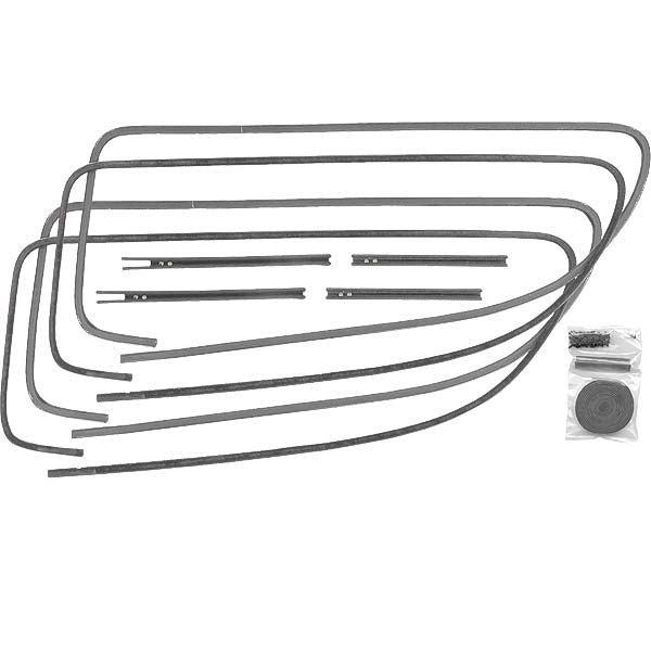 Quarter Window Felt and Run Channel Set