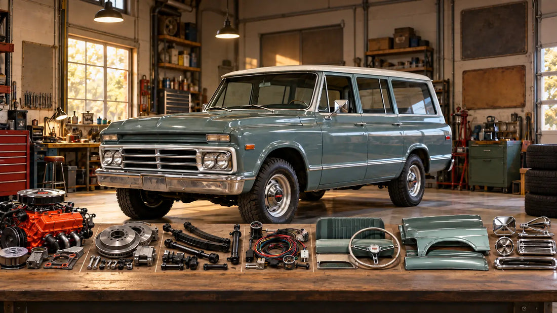 1965 GMC Suburban Parts: A System-by-System Restoration Guide