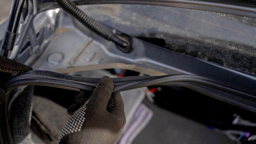 Hood-to-Cowl Sealing for Classics: Peel-N-Stick Weatherstrip, Sponge Rubber, and Rattle-Free Fits