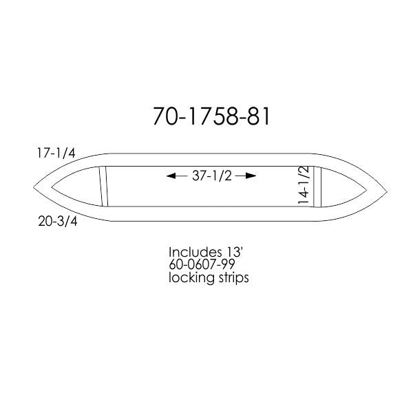 Rear Window Gasket Set