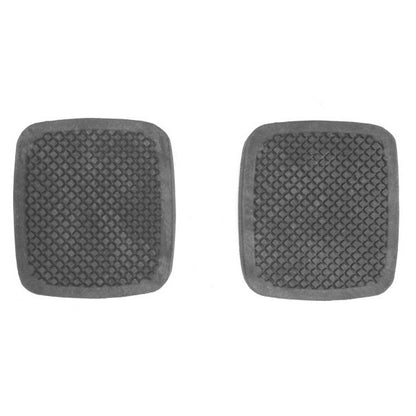 Clutch and Brake Pedal Pads - Black