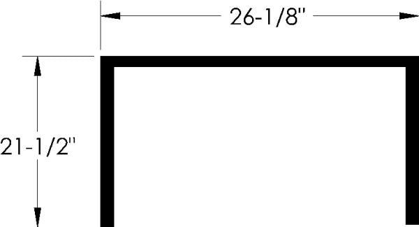 Upper Door - Roof Rail Weatherstrips