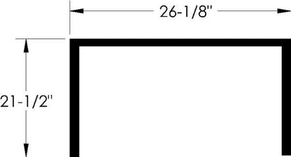 Upper Door - Roof Rail Weatherstrips