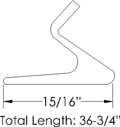 Hood To Cowl Weatherstrip