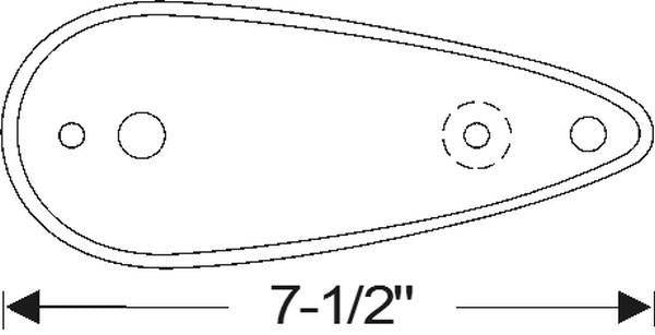 Taillight Mounting Pad