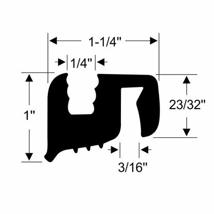 Stationary Window Gasket