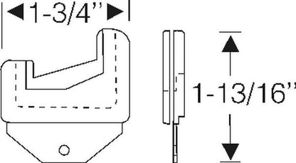 Quarter Window Lock Pillar Fillers