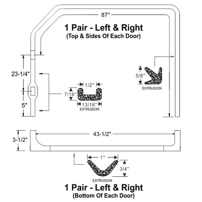 Front Door weatherstrip