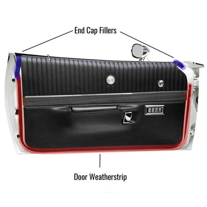 Door Weatherstrip Set