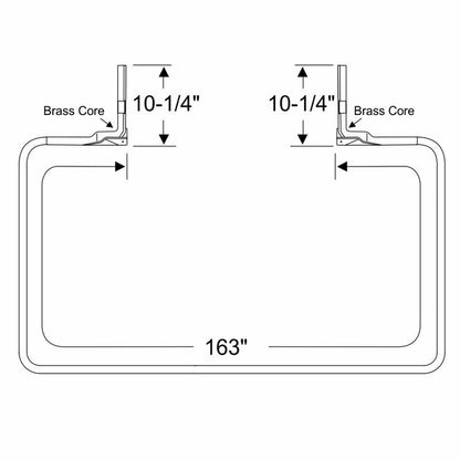 Trunk Luggage Compartment Weatherstrip