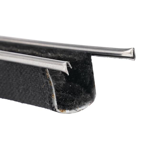 Window Felt Beltline Weatherstrips and Run Channel - Vent Window Delete