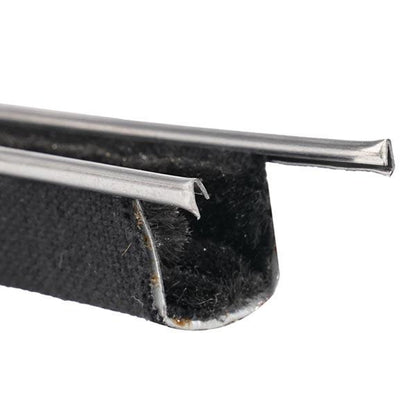 Window Felt Beltline Weatherstrips and Run Channel - Vent Window Delete
