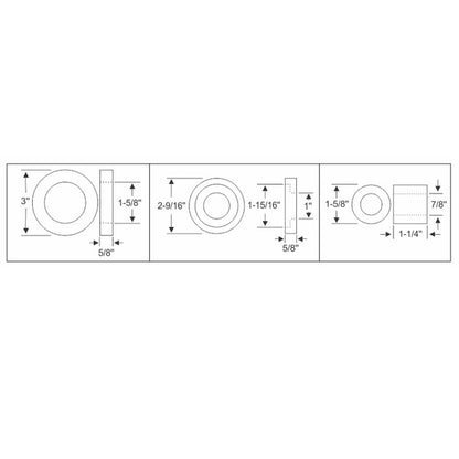 Body Mounting Pad Set