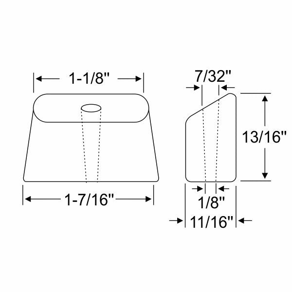 Trunk Bumpers - Convertible