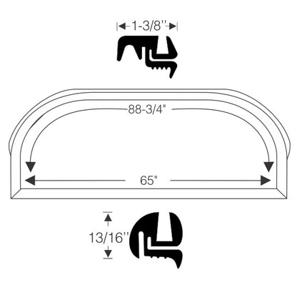 Rear Window Gasket