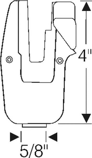 U Jamb Door Lock Pillar Fillers