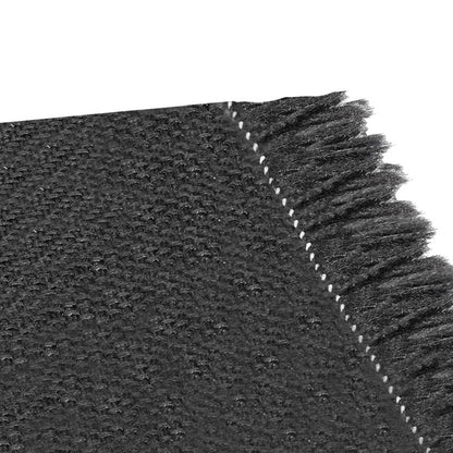 2-1/2" Wide Black Bow Drill Cloth - No Adhesive