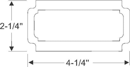 Gasket, tail & signal lamp door lens