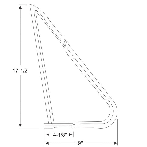 Front Door Vent Window Weatherstrips