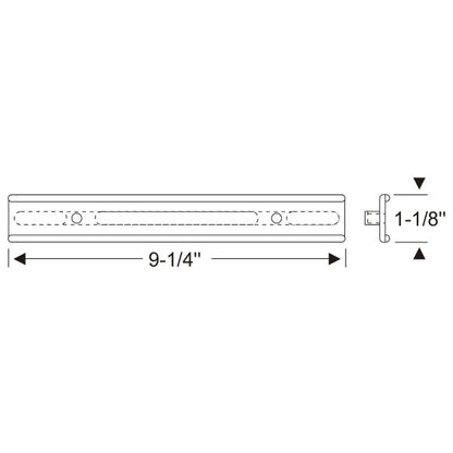 Rear Window Division Bar Seal