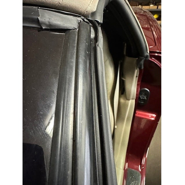 Windshield Header and A-Pillar Weatherstrip