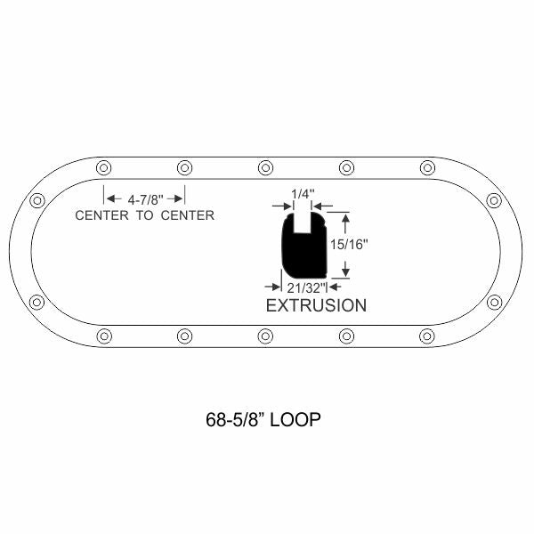 Rear Window Gasket