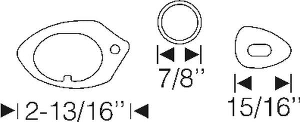 Door Handle Gasket Set