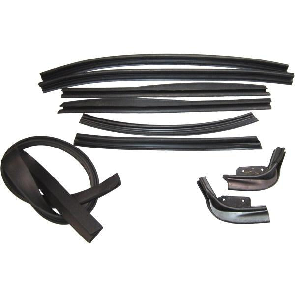 Convertible Roof Rail Weatherstrip Set