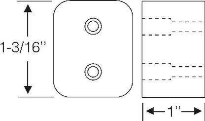 Convertible Top Rest Block
