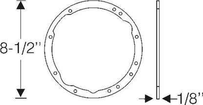 Headlight Body Mounting Gaskets
