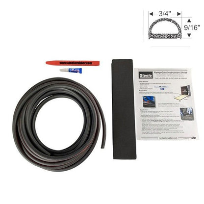 Ramp Gate Kit - Large Hollow Half Round