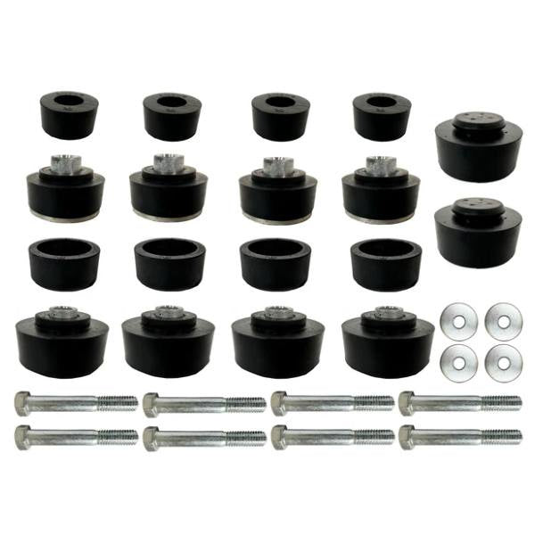 Body Mounts and Hardware Set - Convertible