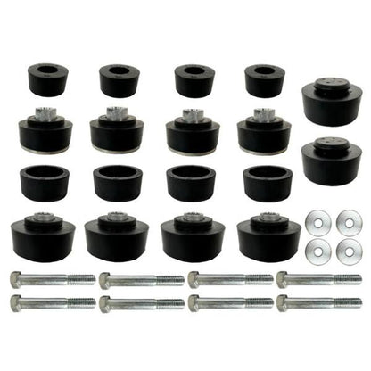 Body Mounts and Hardware Set - Convertible