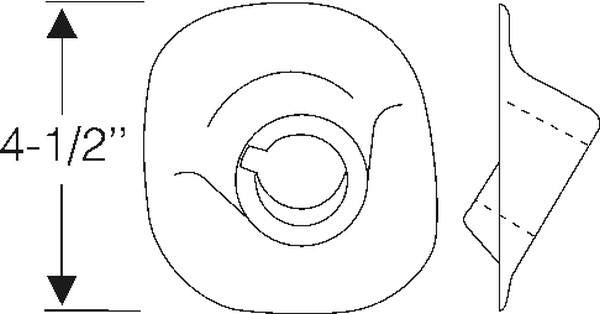 Rear Bumper Grommet