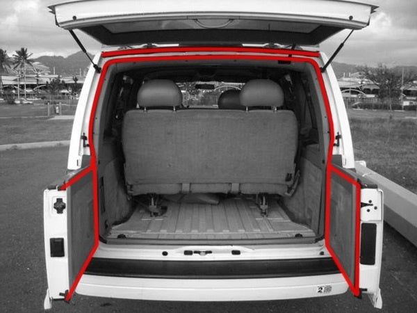 Rear Dutch (Half) Door Weatherstrip Kit