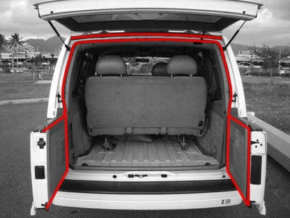 Rear Dutch (Half) Door Weatherstrip Kit