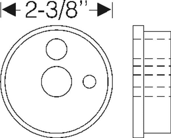 2-3/8" Firewall Grommet