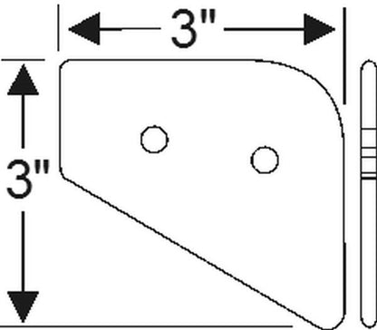 Front Fender Center Pad
